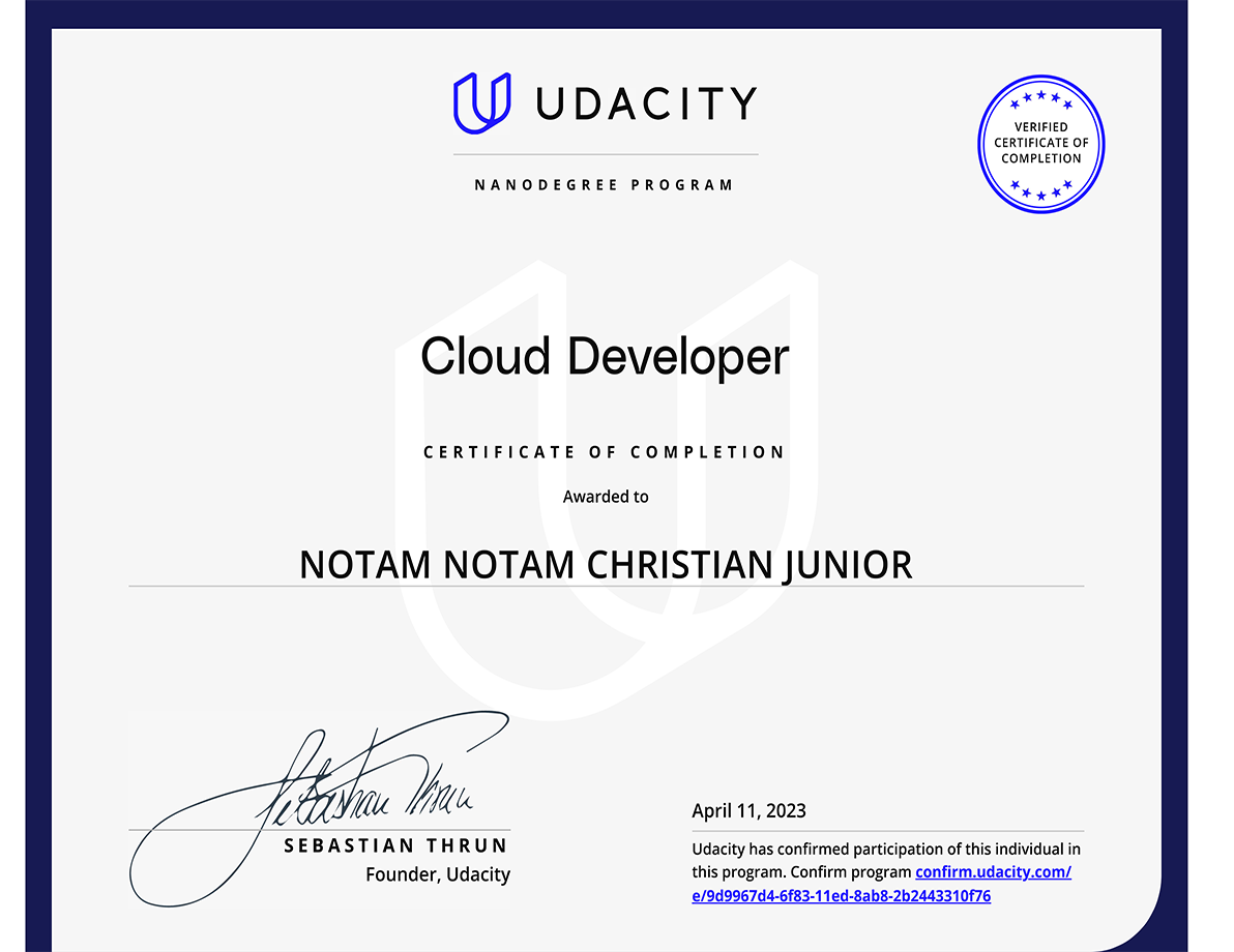 cloud developer